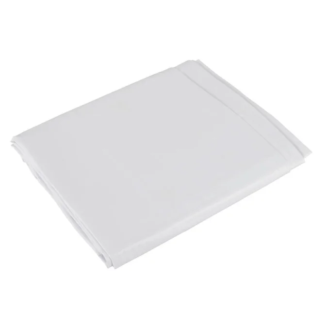 Fetish Lakovaná posteľná bielizeň - PVC prestieradlo 200x230 cm - biele