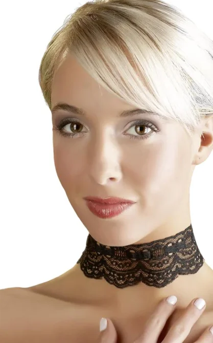 Cottelli Jewels Čipková ozdoba na krk