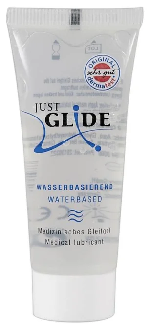 Just Glide Waterbased Lubrikačný gél 50 ml