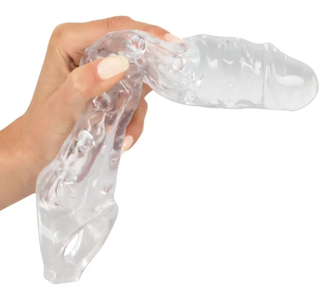 Crystal Skin Predlžujúci návlek na penis XXL