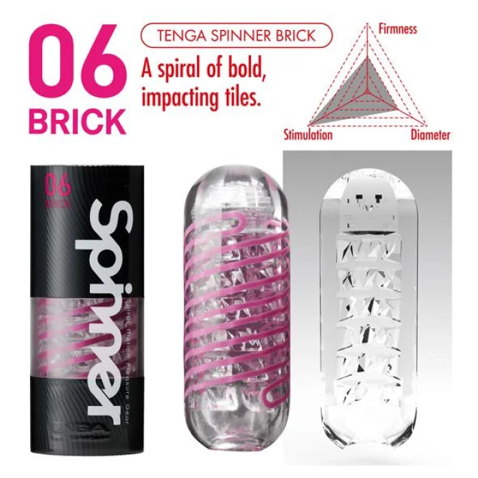 Tenga Spinner Brick masturbátor