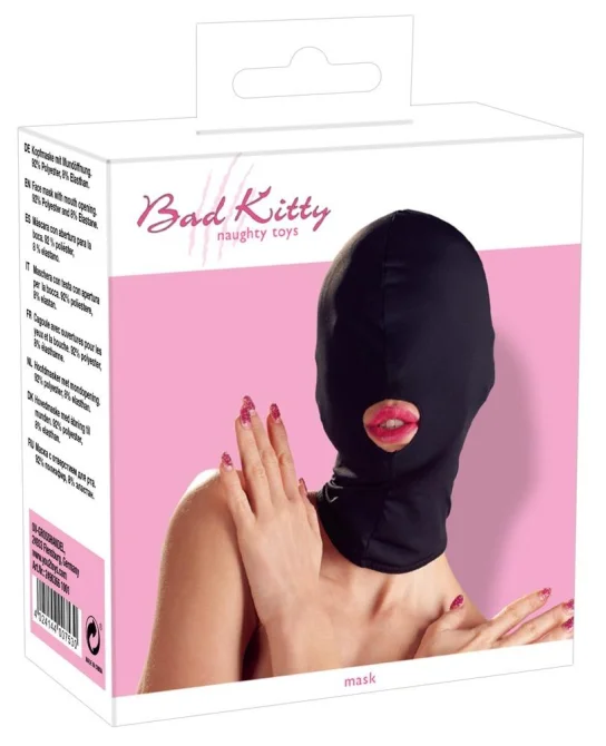 Bad Kitty Maska s otvorom na ústa - matná