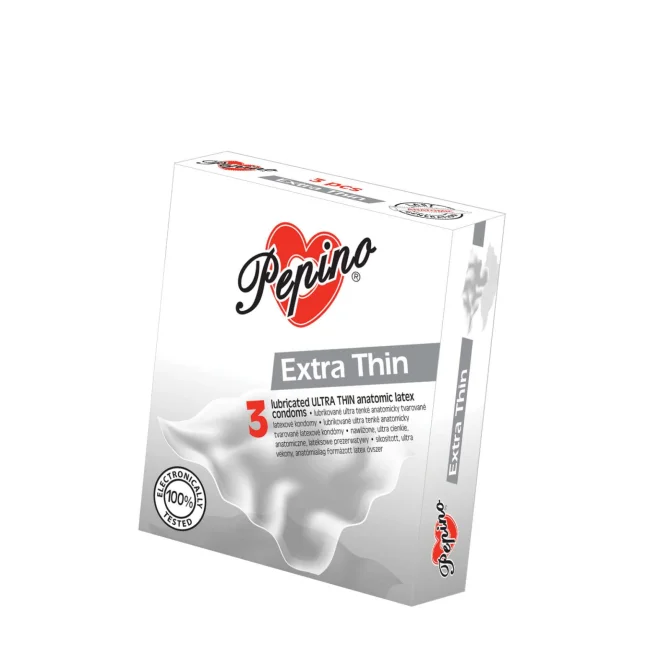 Pepino kondómy Extra Thin - 3 ks