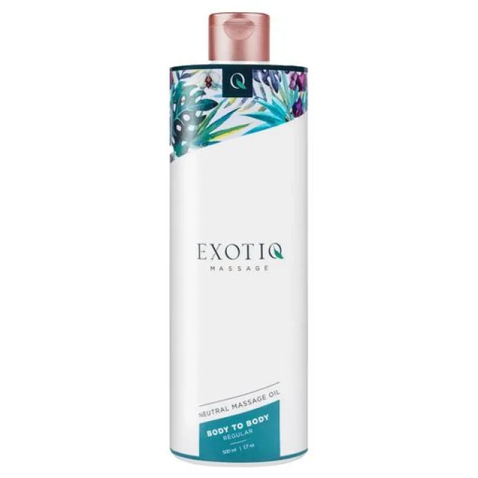 Exotiq Body to Body - masážny olej neutral 500 ml