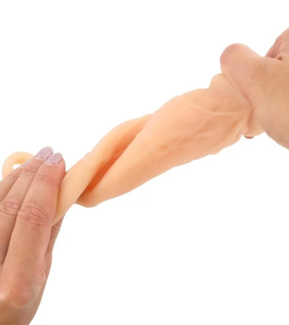 BASIC X Návlek na penis M - telový