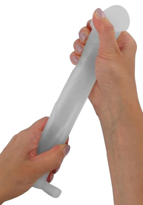 BASIC X Návlek na penis M - transparentný