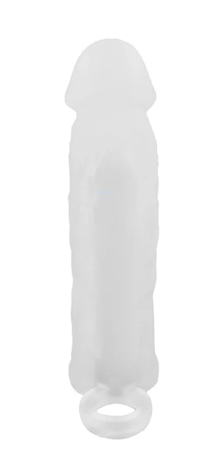BASIC X Návlek na penis M - transparentný