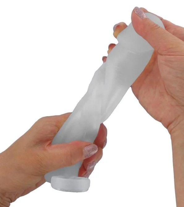 BASIC X Návlek na penis M - transparentný