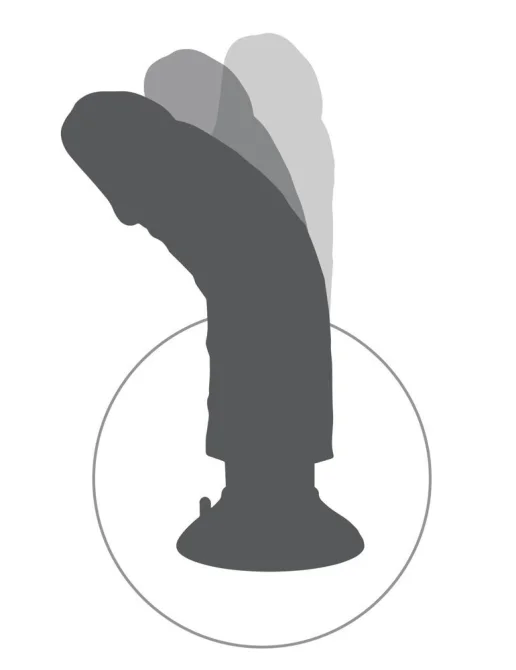 King Cock Realistický vibrátor s prísavkou 25 cm
