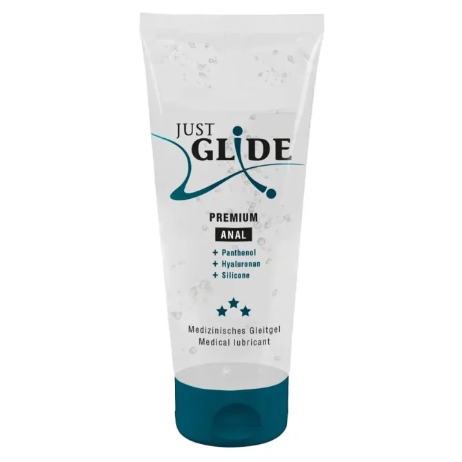 Just Glide Premium Anal lubrikačný gél 200 ml