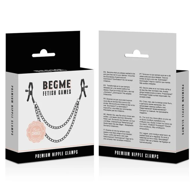 BegMe Red edition Svorky na bradavky