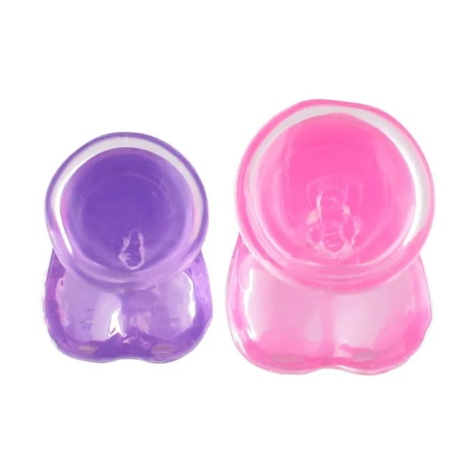 Realrock gélové dildo s prísavkou 15 cm modré