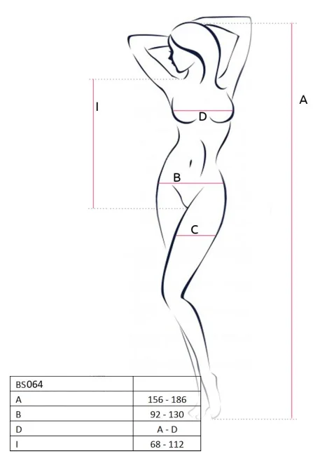 Passion body Laura - čierne
