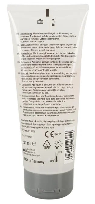 Just Glide Performance lubrikačný gél 200 ml