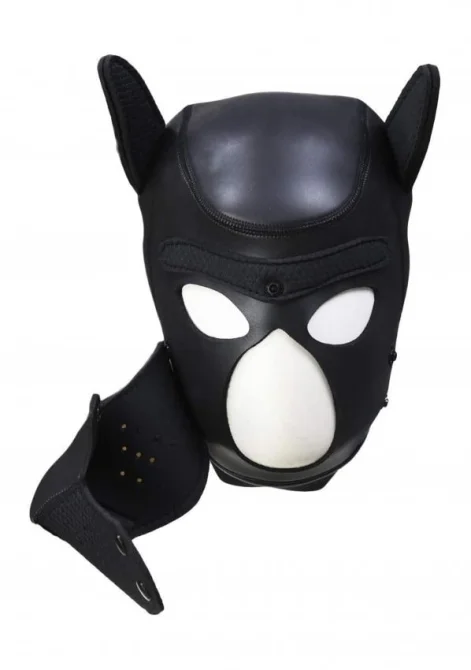 OUCH! Puppy Hood maska psa černá