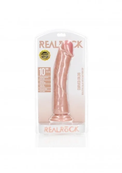 REALROCK Curved Realistic XXL Dildo 28 cm