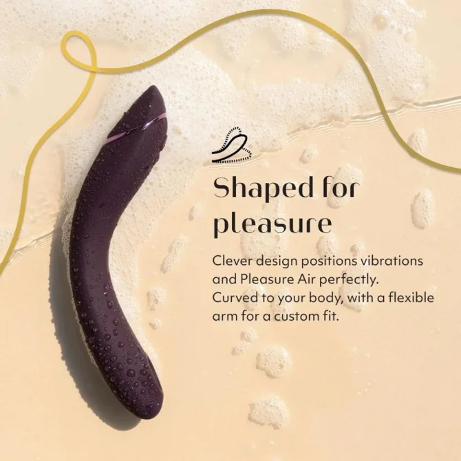 Womanizer OG Stimulátor klitorisu a vibrátor 2 v 1 - Aubergine