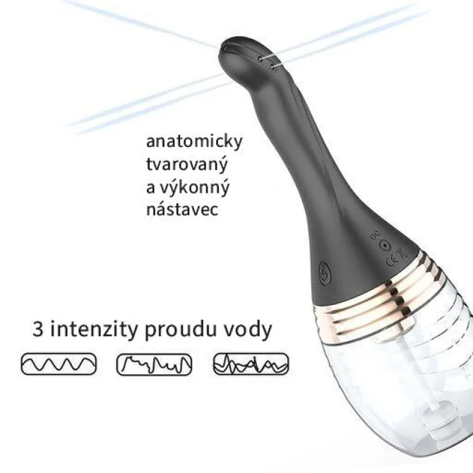 BASIC X automatická vibračná análna sprcha