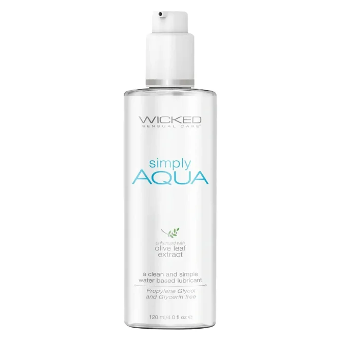 Wicked Simply Aqua Lubrikačný gél 120 ml