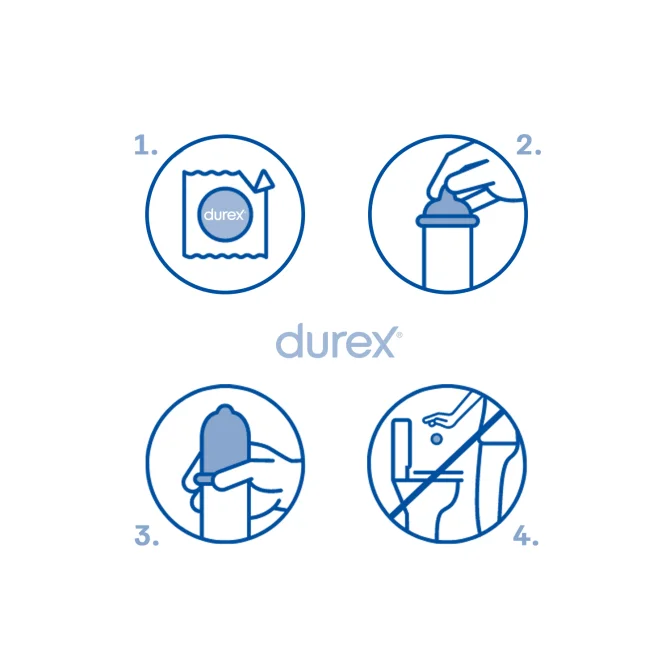 Durex Mutual Pleasure kondómy 10 ks