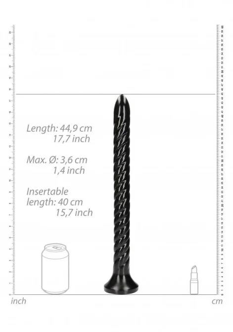 OUCH! Análny had - dildo 30 cm