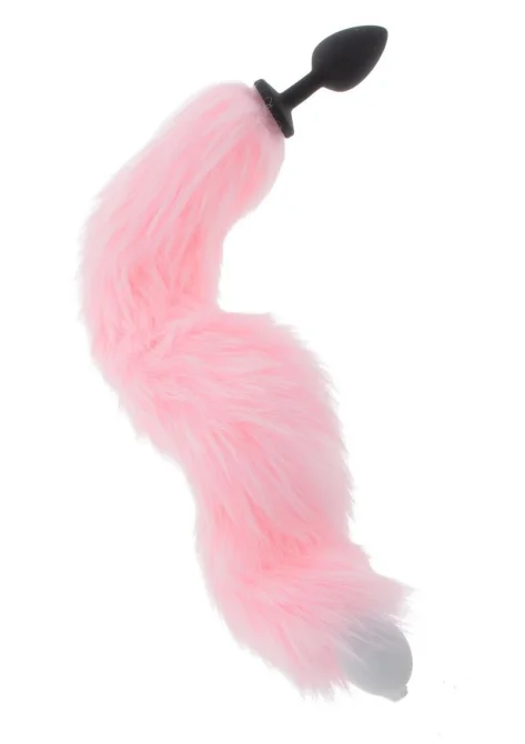 Taboom Unicorn Análny kolík so svietiacim chvostom LED