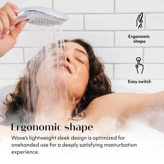 Womanizer Wave sprchová hlavica - Chrome