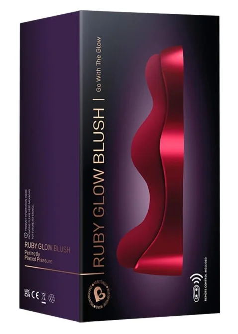 Rocks-Off Ruby glow blush Grinder a vibrátor na G-bod