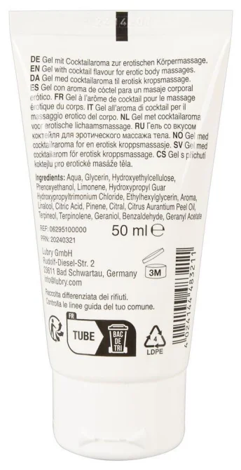 Lickt it! Lubrikačný a masážny gél Sex on the Beach 50 ml