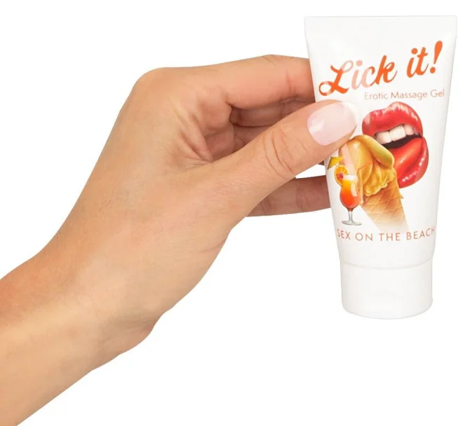 Lickt it! Lubrikačný a masážny gél Sex on the Beach 50 ml
