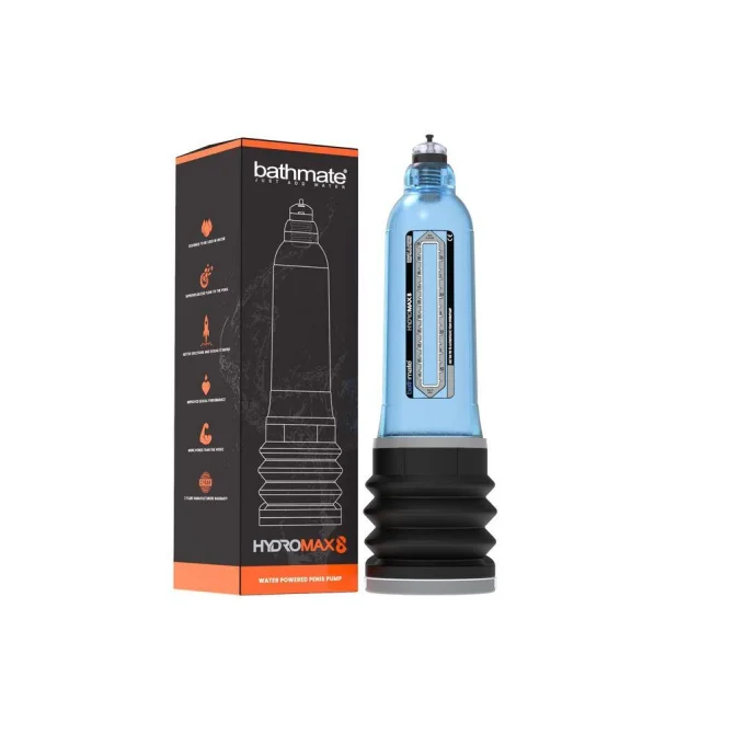Bathmate HydroMax8 vakuová pumpa pro muže - modrá