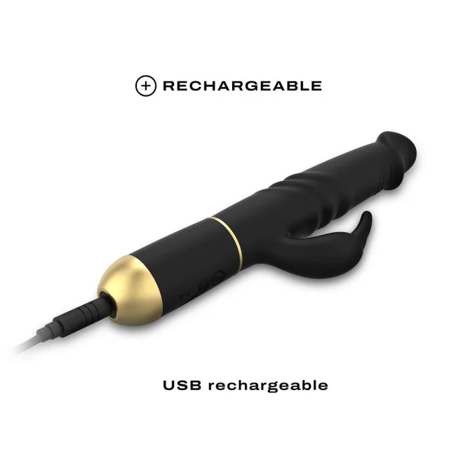 DORCEL Furious rabbit 2.0 vibrátor - čierny
