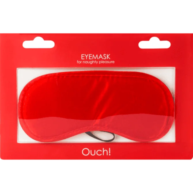 OUCH! Soft maska na oči - červená