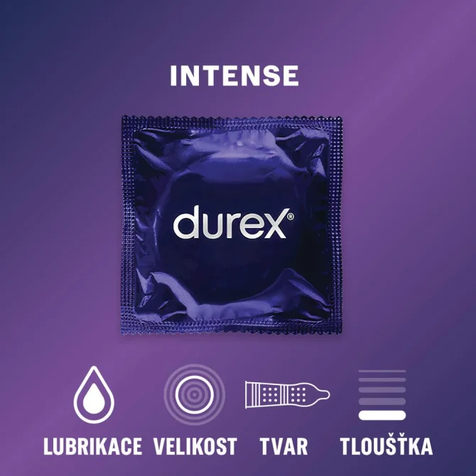 Durex kondómy Intense 20 ks
