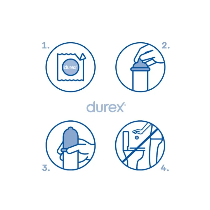 Durex kondómy Sensual No Latex 20 ks