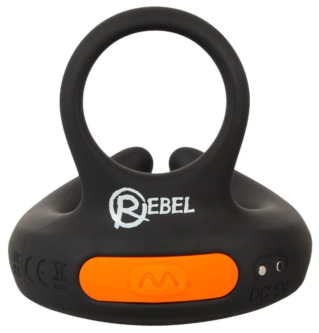 REBEL RC Stimulátor semenníkov s erekčným krúžkom