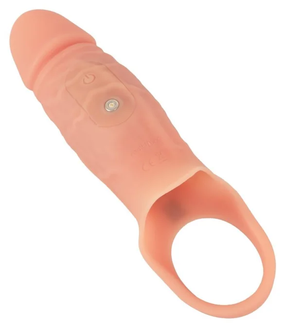 RealistiXXX RealSleeve vibračný návlek na penis uzavretý