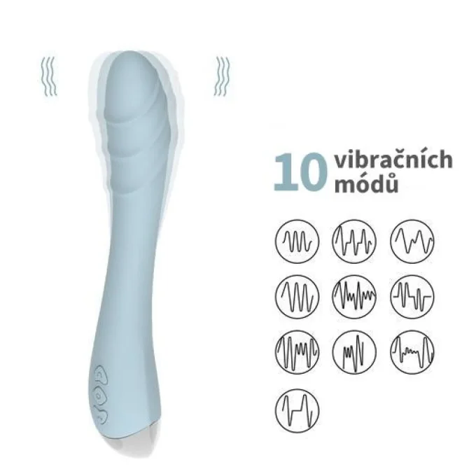 BASIC X Erik vibrátor čierny