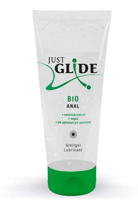 Just Glide BIO Anal Lubrikačný gél 200 ml