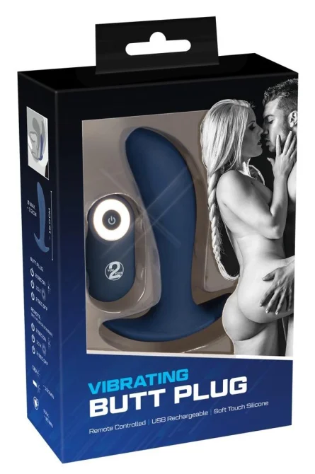 You2Toys vibračný análny kolík na diaľkové ovládanie