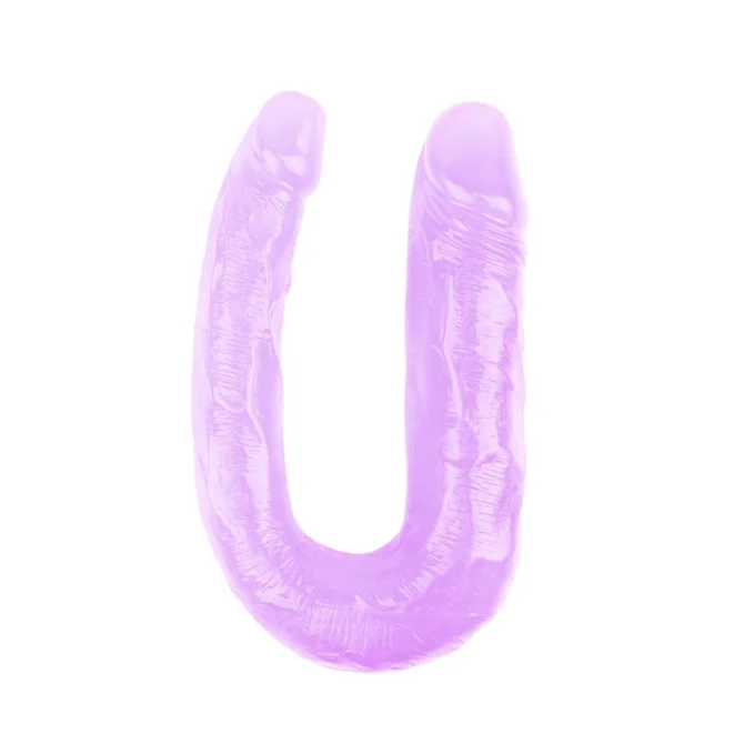 Cameron couble dildo fialové