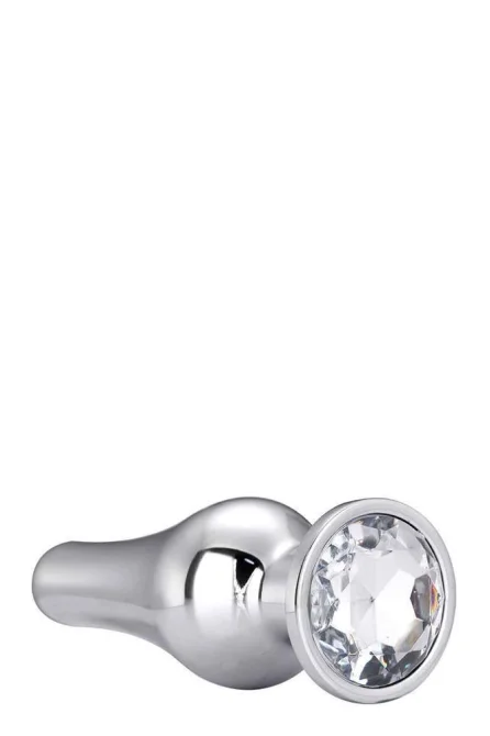 Gleaming love análny kolík Silver S