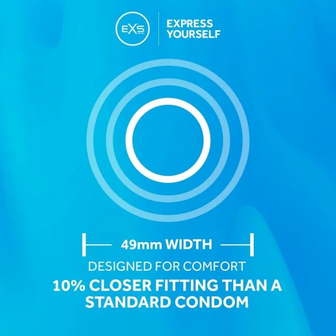 EXS Snug Fit pack Kondómy 48 ks