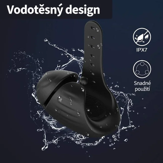 BASIC X Bobby 2 APP vibračný masturbátor s nastaviteľným priemerom čierny