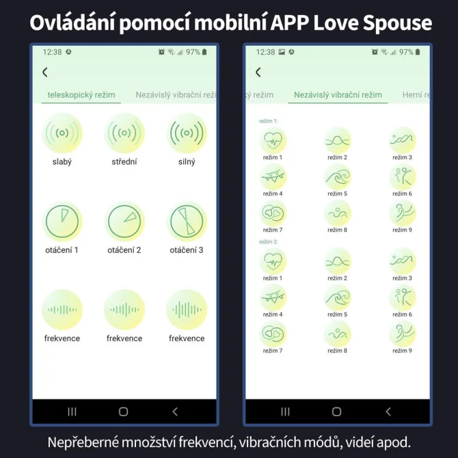 BASIC X Bobby 2 APP vibračný masturbátor s nastaviteľným priemerom čierny