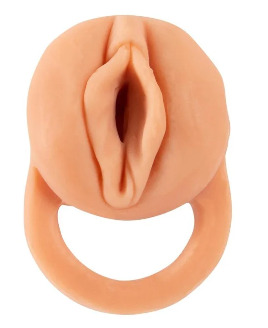 Nature Skin 2v1 Návlek na penis a masturbátor 18,5 cm