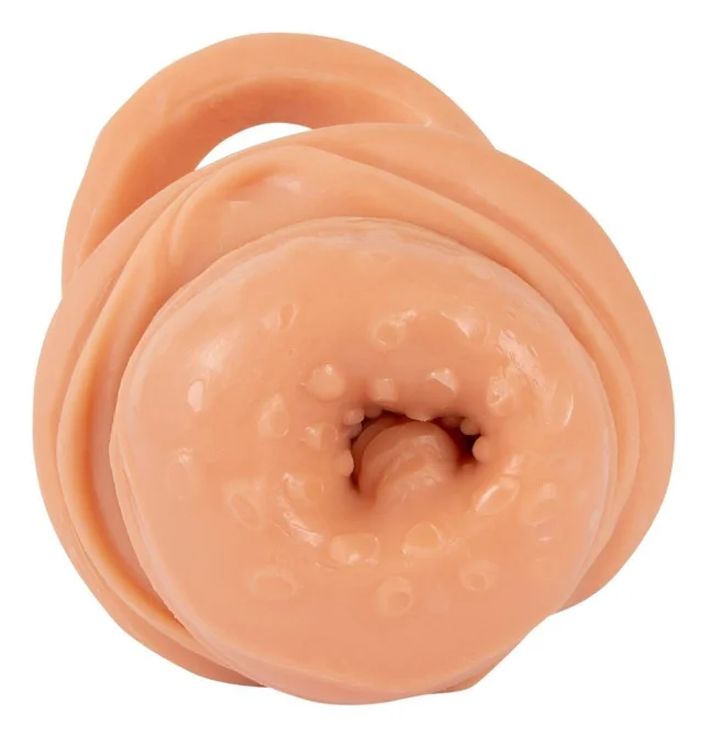 Nature Skin 2v1 Návlek na penis a masturbátor 18,5 cm