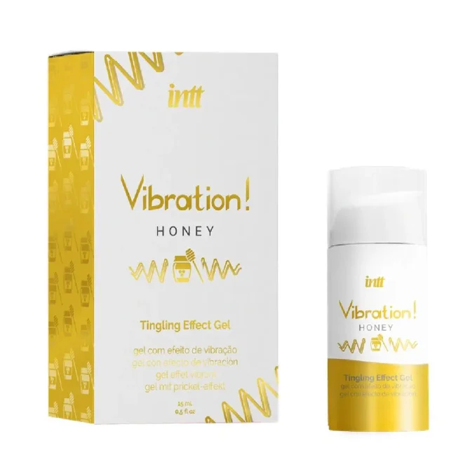 INTT Vibration! stimulačný gél - Honey 15 ml