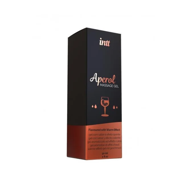 intt Aperol Masážny gél s hrejivým efektom 30 ml