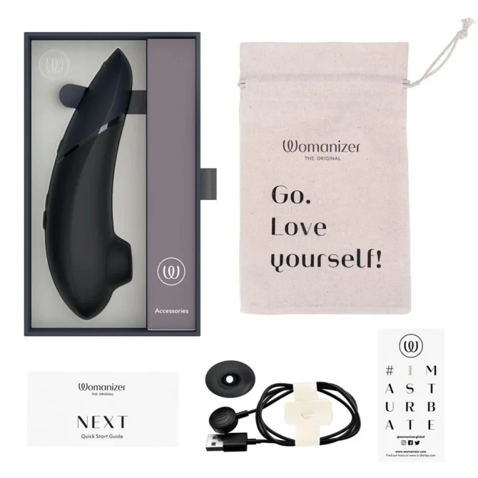 Womanizer Next stimulátor klitorisu - Black